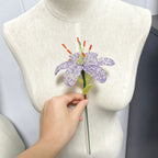 Handmade French Beaded Flower Bouquet | Everlasting Floral Centerpiece