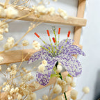 Handmade French Beaded Flower Bouquet | Everlasting Floral Centerpiece