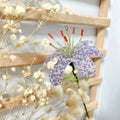 Handmade French Beaded Flower Bouquet | Everlasting Floral Centerpiece