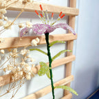 Handmade Beaded Light Purple Lily
