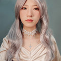 White Lace Wide Choker Necklace | Silver Multi-Chain Cross Pendant Lolita Angel Dark Romance Bridal Halloween Jewelry