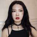 Halloween Black Mesh Lace Loop Edge Choker Necklace | Gothic Cross Drop Pendant Chain Clasp Vampire Dark Aesthetic Halloween Costume Jewelry
