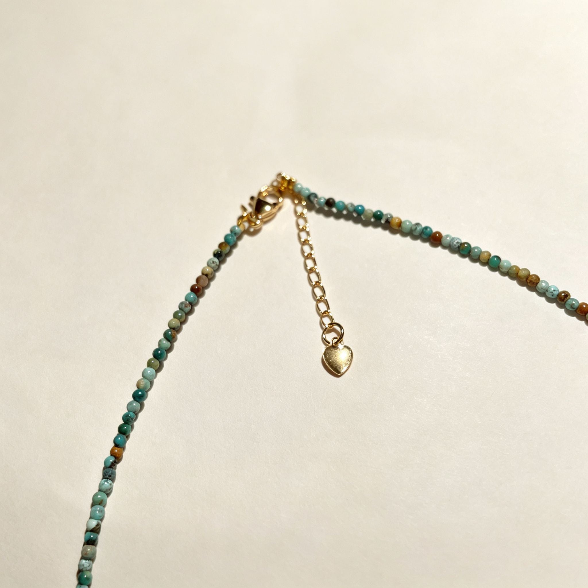 Handmade Mint Green Seed Bead Choker Necklace | Orange Agate Navy Blue Gold Accent