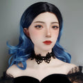 Black Velvet Floral Lattice Cutwork Choker Necklace | Geometric Lace Pattern Ribbon Tie Gothic Lolita Dark Aesthetic Halloween Jewelry