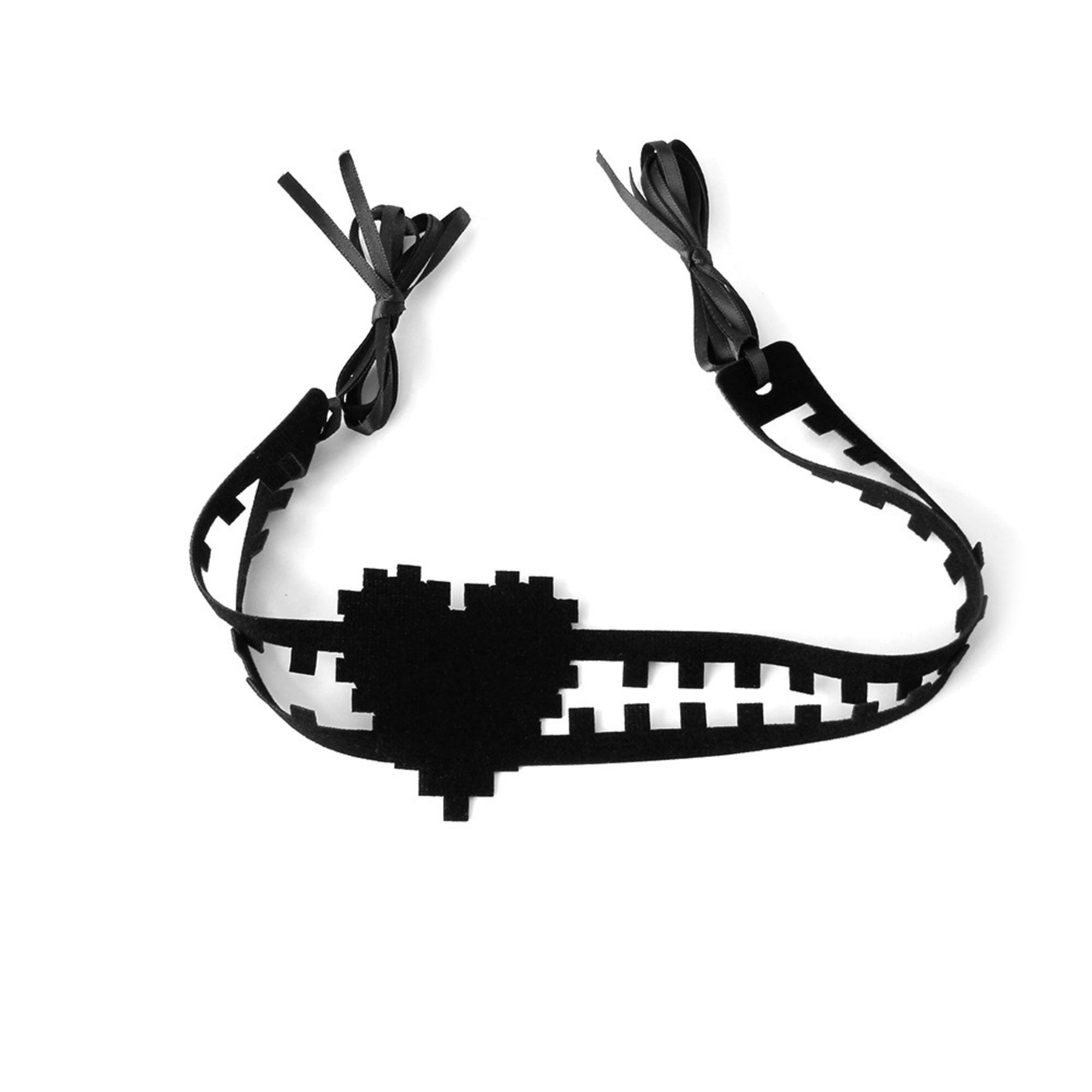 Gothic Black Grid Cutwork Choker Necklace | 3D Rose Ribbon Tie Wide Dark Romance Halloween Jewelry